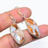 Cobra Jasper Gemstone Handmade 925 Sterling Silver Jewelry Earring 1.89" SU-7641
