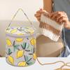 Handmade Portable Yarn Storage Handbag - Knitting & Crochet Dustproof Holder