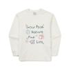 Kids Doodle Graphic Long-Sleeve T-shirt Off White (S25SKFTL80)