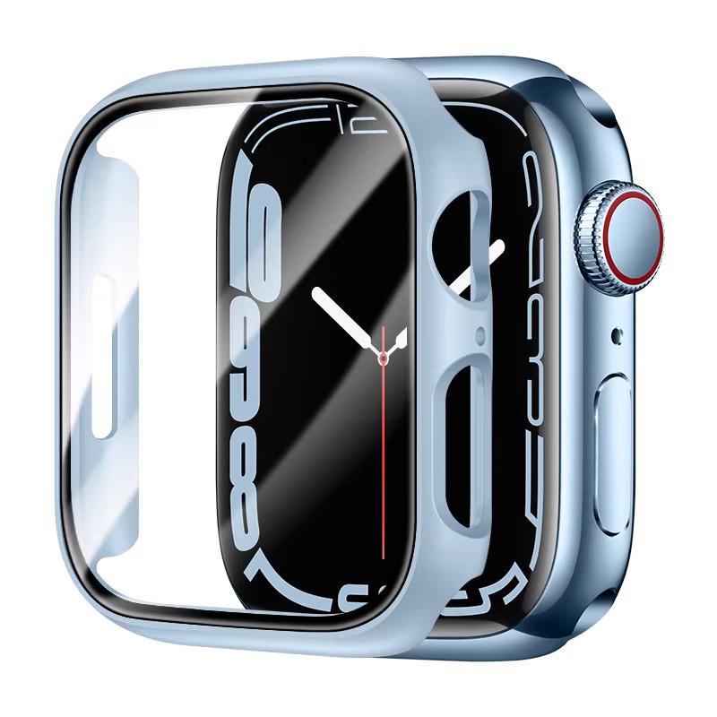 Case for Apple Watch 46mm 42mm 49mm 45mm 41mm 44mm 40mm PC Bumper Anti-fall Protective Sleeve iWatch Series 11 10 Ultra 9 8 7 SE