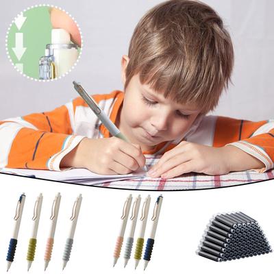 Einziehbare Stifte, einziehbarer Stift für Schule und Büro, Cloud Grip Brush, nachfüllbarer weicher Stift, 450 ml