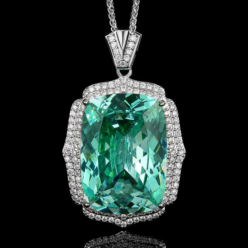 

Ювелирные изделия Медное основание Позолоченное Имитация Пара Зеленый Темперамент Подвеска Ожерелье Основная 20 * 28