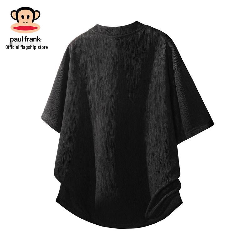 Paul Frank Men's Textured Loose Fit Short Sleeve T-Shirt