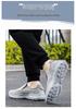 Men's Spring Slip-on Walking Shoes: Breathable Mesh, Lightweight, Large Size, Perfect for Middle-aged & Elderly Casual Wear.