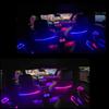 Wireless Remote Control RGB Interior Atmosphere Light - Fiber Optic Skirt Light Guide for Car