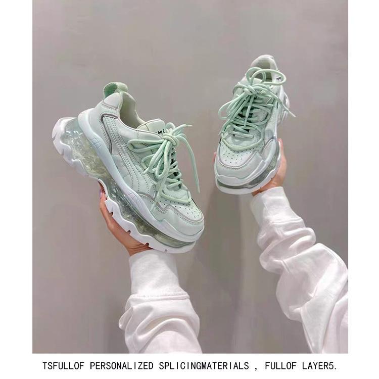Summer Shoes Women's New Platform Versatile Casual Sports Shoes White Shoes