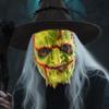 Blood Scar Halloween Witch Mask Facepiece Scary Killer Devil Mask Dark Forest Mask  Dressing Up
