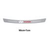 Car Carbon Fiber Trunk Load Edge Badge Decoration Stickers For Hyundai I20 I30 Kona Tucson Sonata Elantra Veloster Santa Fe ix20 HH51