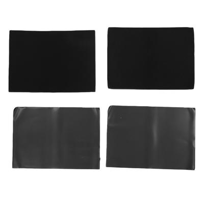 2PCS Window AC Drip Cushion Magnetic Backing Noise Reduction Pad with Spacer Pads for Air Conditioner Top