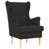 Armchair Black Boucle