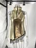 2026 New Fashion Sexy Sleeveless Women's Lace Trim Vest - European and American Style