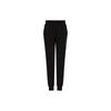 EA7 SS24 Letter Logo Print Elastic Waist Cuffed Casual Pants Women Bottoms Black 3DTP67-TJTHZ-1200