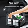 Portable Foldable Car Trunk Organizer - Large Capacity Storage Box