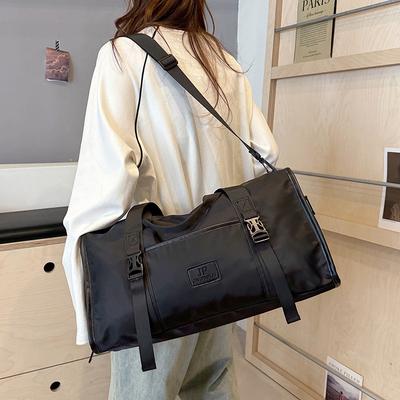 Men's and Women's Large-capacity Hand-held Luggage Bags with Dry and Wet Separation, Sports and Fitness Bags with Pull Handles and Shoe Compartments