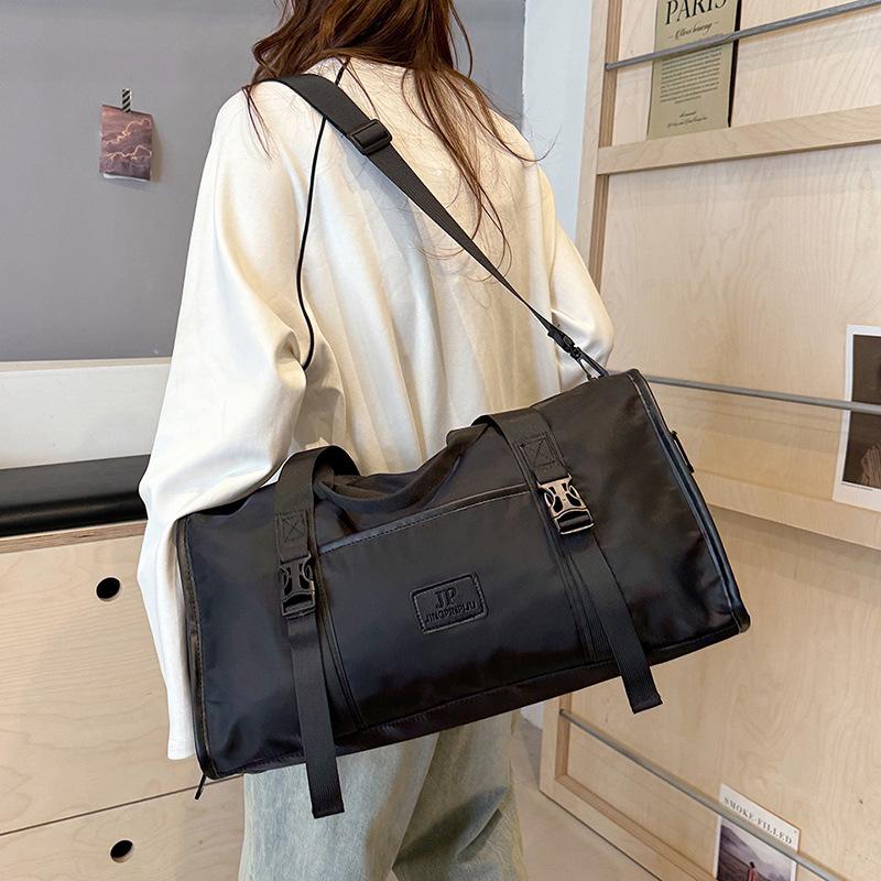 Men's and Women's Large-capacity Hand-held Luggage Bags with Dry and Wet Separation, Sports and Fitness Bags with Pull Handles and Shoe Compartments