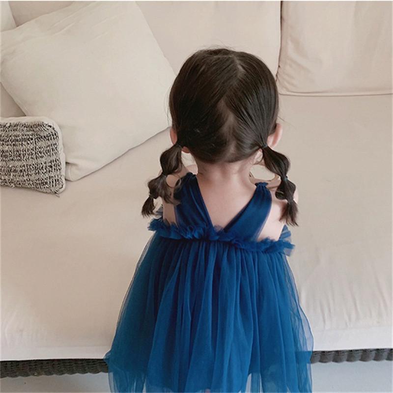 Κορίτσια Φόρεμα Καλοκαιρινό Παιδικό Μωρό Κοριτσάκι Slip Mesh Ball Gown Φορέματα Princess Girl Dresses