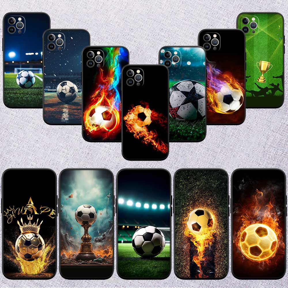 NH26 Football Soccer Phone Case for OPPO A40 A60 A80 A15 A16 A16K A12 A17 A17K A54 A54S A53 A53S A55 A56 A57 A98 F23