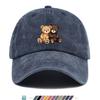 Outdoor Sports Style Teddy Bear Print Baseball Cap Breathable Adjustable Duckbill Hat AllSeason MultiFunctional Outdoor Hat
