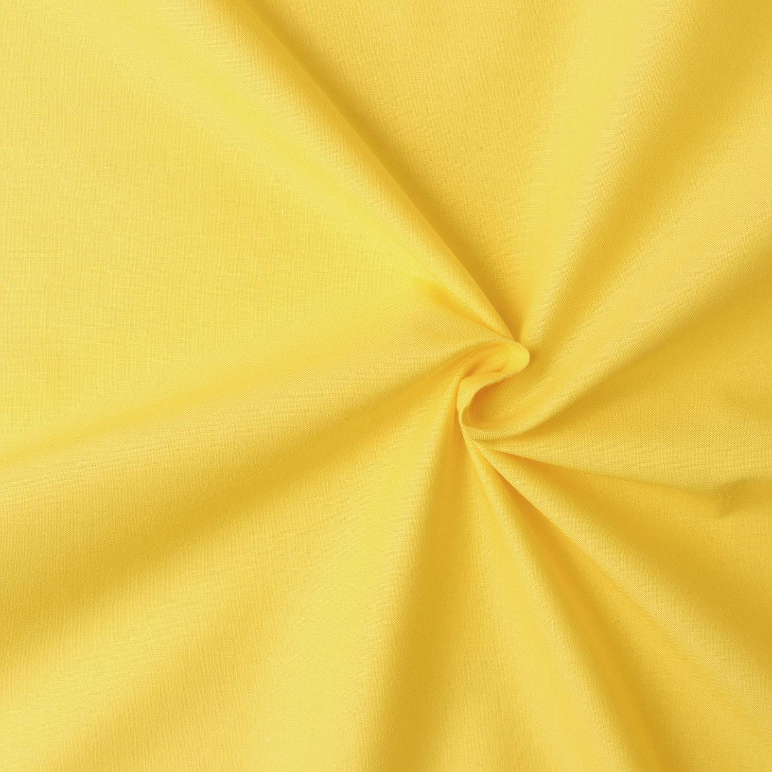 

Nippon Chuko Eighty Square Solid Cotton 110cm x Cut to Order Fabric, 100% Sharing, Yellow, Approx. 50cm, (KD4630-209-50CM)