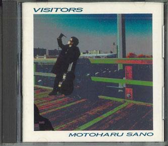 

CD MOTOHARU SANO - Visitors 358H10 EPIC Japan Japanese Pop/Rock Used