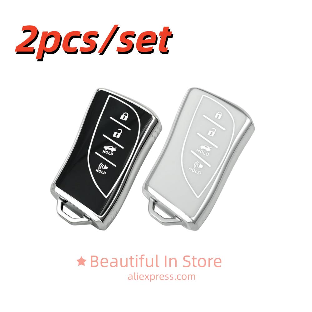 

2pcs/lot car key case covers For Lexus NX ES UX US RC LX GX IS RX 200 250h 350h LS 450h 260h 300h UX200 Key FOB Cover