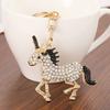 Keychain Pendant 2026 Year of Horse Mascot Good Luck Charm Key Chain Bags Backpacks Car Decoration Chinese New Year Gift