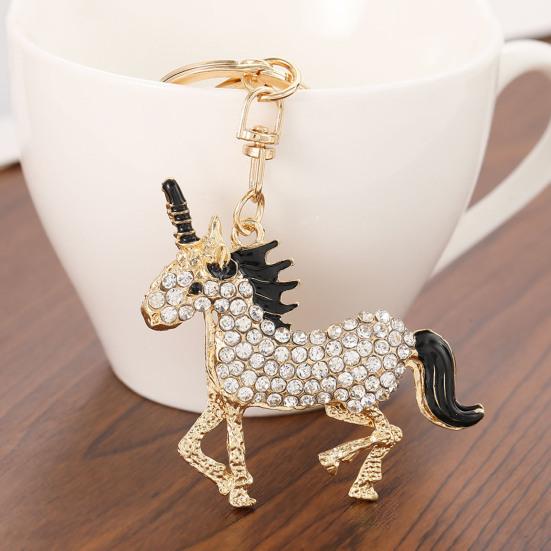 Keychain Pendant 2026 Year of Horse Mascot Good Luck Charm Key Chain Bags Backpacks Car Decoration Chinese New Year Gift