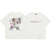ZYLLO  Y2K Cotton T-Shirt Harajuku Letter Print Oversized Punk Tee Hip Hop Streetwear Short Sleeve Clothes