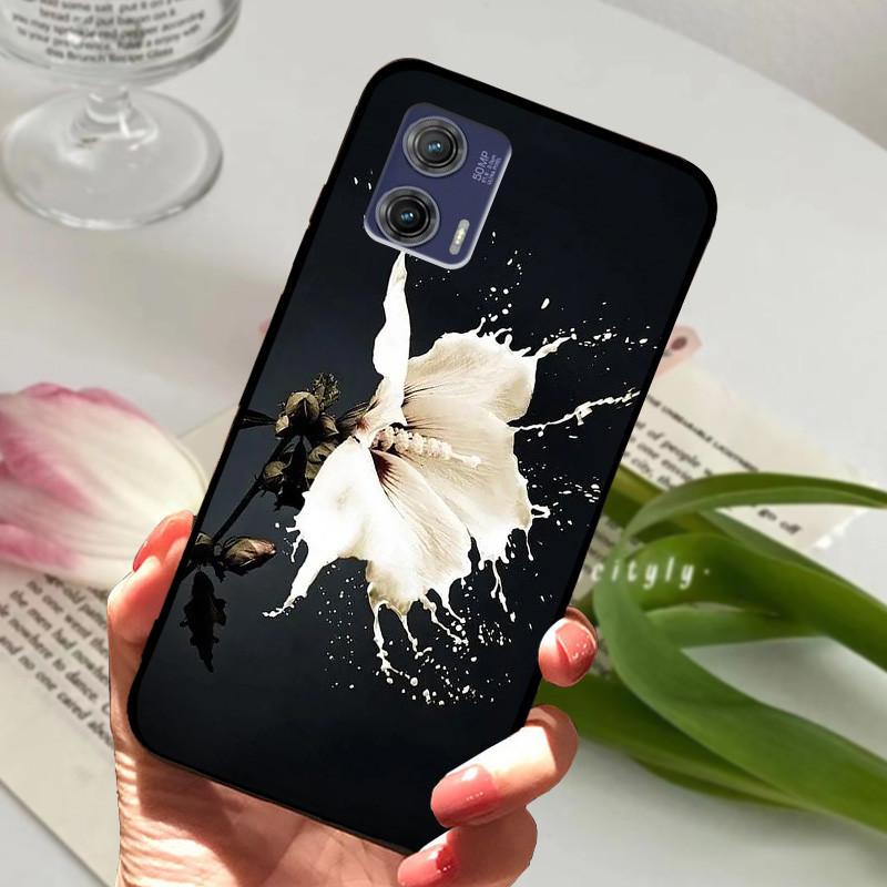 For Motorola Edge 50 Fusion Cases Animal Painted Soft Silicone Phone Cases for Moto Edge 50 Fusion Back Covers Coque Bumper