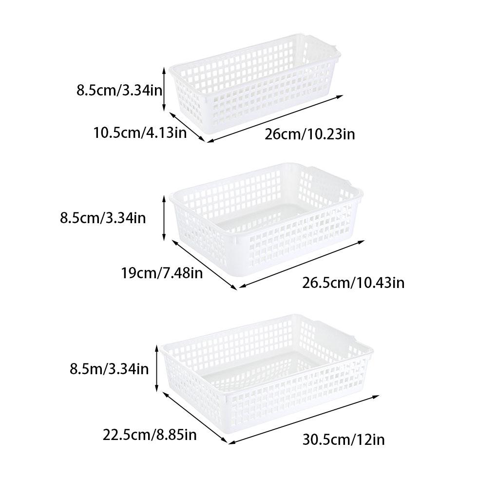 Cutie de Depozitare din Plastic Capacitate Mare Pentru a Satisface Nevoile Casnice Cutie de Depozitare Desktop Golită Coș de Depozitare Diverse