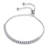 Silver Color Inlaid Zircon Bracelet for Women New Fashion Elegant Tennis Chain Party Jewelry Gifts