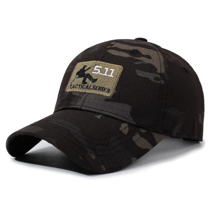 Unisex Camouflage Sun Protection Embroidered Dad Hat