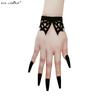 Halloween Black Spider Web Bracelet Holiday Prom Party Bracelet Witch Cosplay Accessory WS--