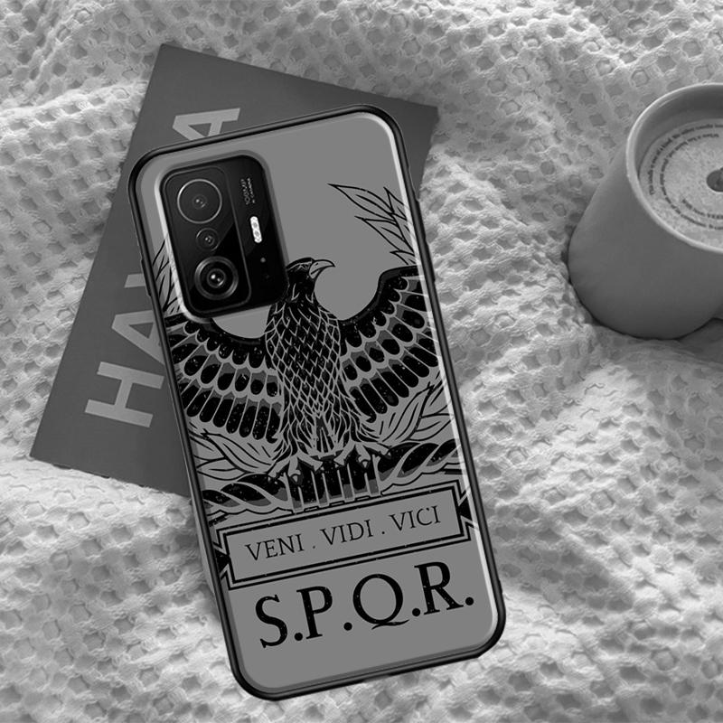 SPQR Roman Imperial Legion Cover For Xiaomi 12T 11T Pro 12 13 Lite Case For POCO X5 X3 Pro X4 F4 GT F3 M5s F5 Pro Coque