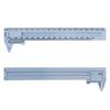 Double Scale Plastic Vernier Caliper - Student Mini Measurement Ruler