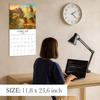 Bigfoot Calendar 2026 Monthly Wall Calender 12 Month, Funny Cryptid Calendar 2026, Bigfoot Gifts, White Elephant or Gag Gift, Sasquatch Gifts for Men