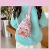 Cartoon Kids Crossbody Bag Ultra Lightweight Nylon Sling Pouch For Outdoor Activities And Daily Use