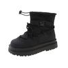 Internet celebrity fashion versatile casual snow boots women's 2025 winter new thick sole heightening piled thickened cotton shoes