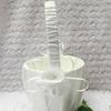 Wedding Bridal Page Boy Ribbon Satin Faux Rose Flower Girl Basket Party Decor