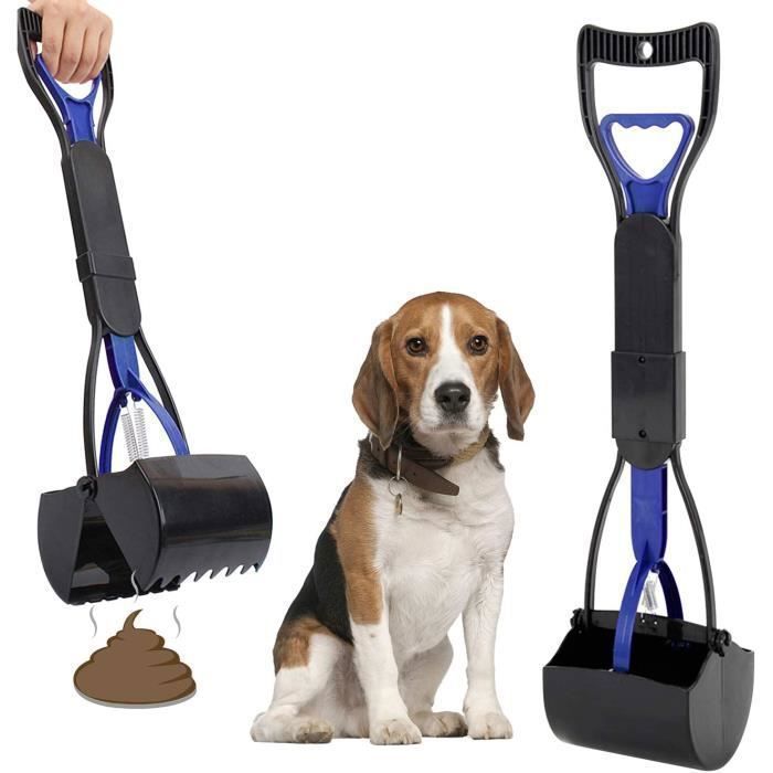 Pelle à déjections - DLZAOAO - 61 cm - Pince dentelée - Multicolore - Pour chiens et chats