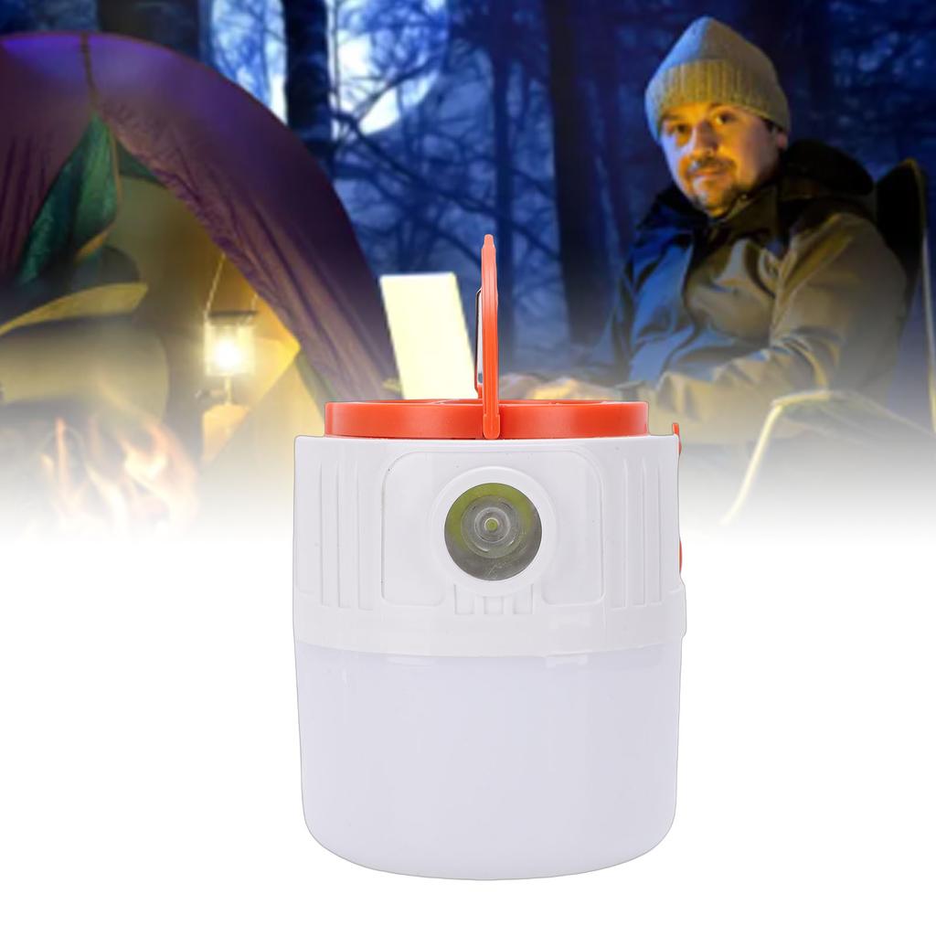 Solar Camping Light with Remote Control Portable LED Lamp for Emergency Outdoor Activities USB Rechargeable