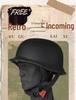 German-Style Motorcycle & Electric Scooter Safety Helmet for Men & Women - Skull Cap Design