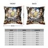 Anime Attack On Titan Pillow Case Cushion Covers Custom Zippered Decorative Pillowcase For Home 40*40Cm
