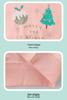 25th Anniversary Cartoon Christmas Print Girl's Autumn Hoodie Pullover