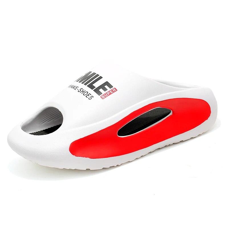 Men's Slippers  EVA Soft Thick Soled Slippers Women's Fashion Wear Slippers Home Home Sandals Men's Beach Shoes