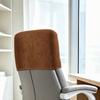 Dust-proof Chair Headrest Cover Velvet Elastic Chair Back Cover  Executive Chair