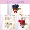 Plush Toy Keychain With Explosion Hair Design For Girls