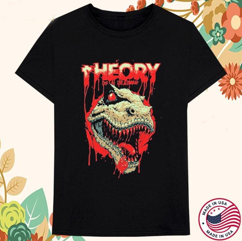 Theory Of A Deadman Dinosaur Blood T-shirt size S-5XL Unisex T-Shirt S