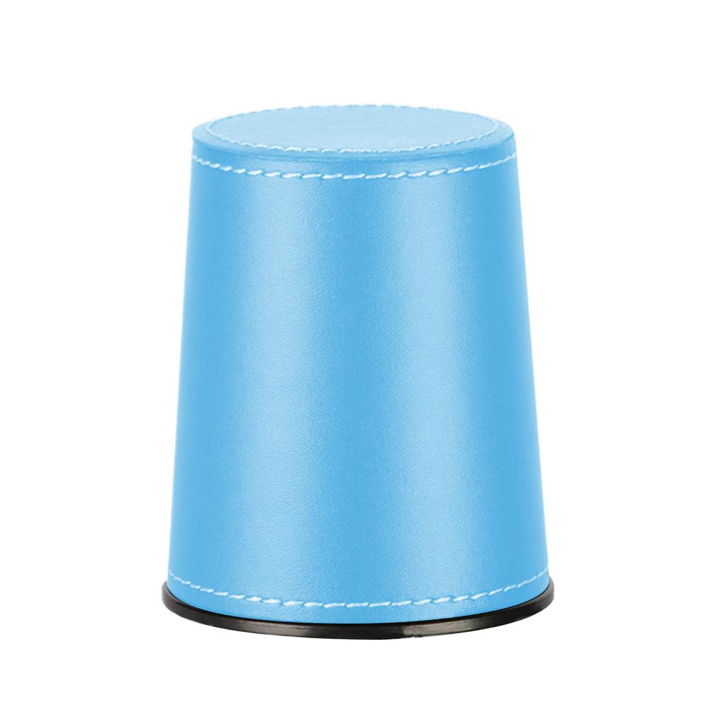 PU Leather Dice Cup Fashion Simple Dice Shaker Cup Flannel Interior Quiet Shaker Cup Clubs Entertainment Dice Cup