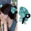 Haarklammer für Damen Harz Blume Klammer Kieferklemmen Rutschfest Haarklammer Sommer Haarspangen Hochzeit Haarform-Clip